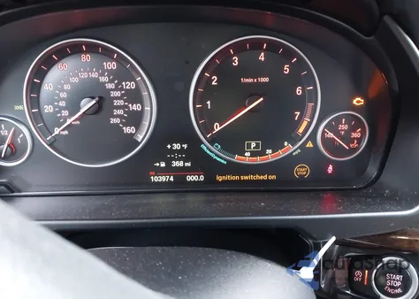 2014 BMW X5 xDrive35I z USA, uszkodzony, nr VIN 5UXKR0C58E0K46239